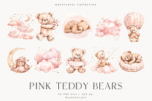 Pink Teddy Bears