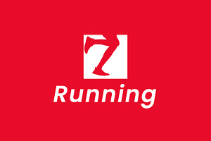 running logo illustration, a Branding & Logo Template by Dyn Studio