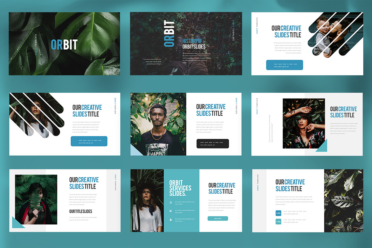 Orbit Powerpoint Template, a Presentation Template by casanovastudio
