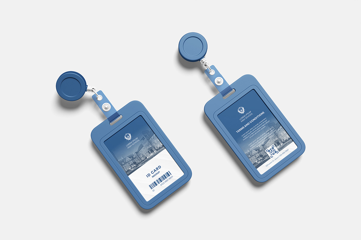 ID Card Mockup, a Product Mockup by bimockup (Photo 5 of 6)
