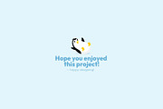 Cute Penguin Illustrations, an Illustration by Ilia Design (Thumbnail 6 of 6)