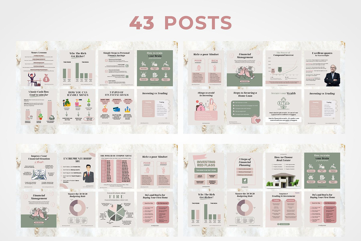 Financial Advisor Social Media Pt 4, a Social Media Template by Aks-Designs (Photo 7 of 8)