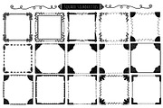 Decorative Borders, Corners & Frames, a Decorative Illustration by Carrie Stephens Art (Thumbnail 11 of 12)
