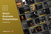 Siram – Business PowerPoint Template, a Presentation Template by Dens Creative Studio (Thumbnail 1 of 6)