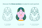 People Avatars, a Person Illustration by Léo Alexandre (Thumbnail 3 of 5)
