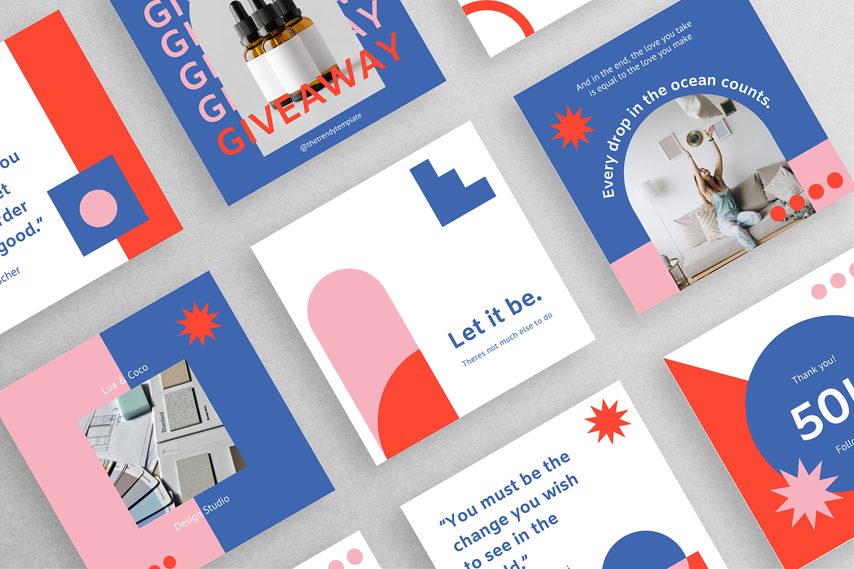 Modern Minimalist Instagram Template, a Social Media Template by thetrendytemplate (Photo 3 of 5)