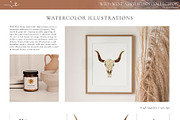 Wild West Watercolor Collection, an Object Graphic by Julia Dreams (Thumbnail 6 of 12)
