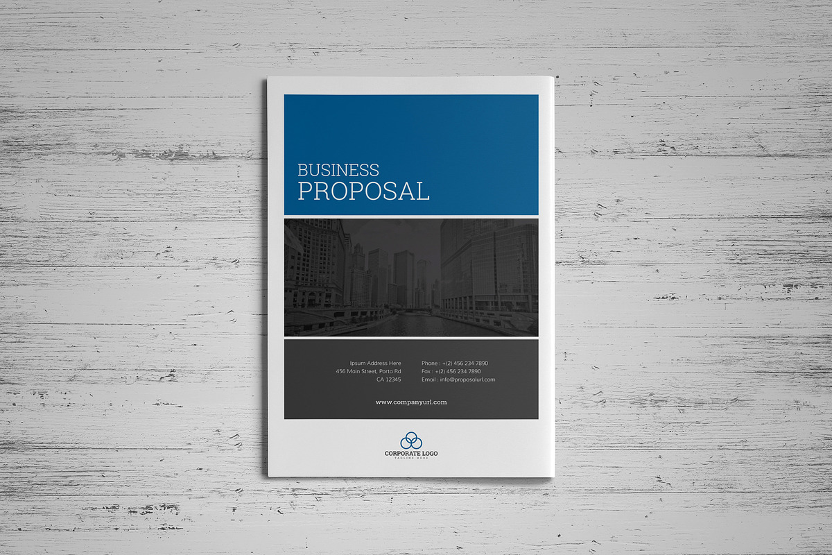 Project Proposal Template V5, a Brochure Template by JanySultana (Photo 9 of 14)