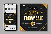 Black Friday Sale Social Media, a Social Media Template by MightyDesign (Thumbnail 1 of 7)