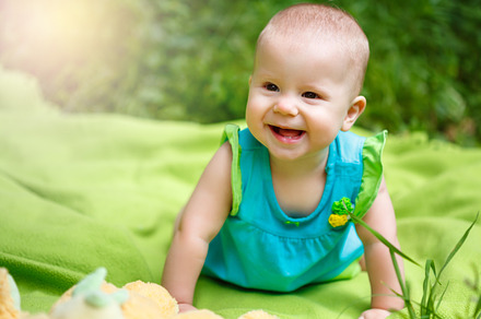 Adorable toddler baby girl stock photo containing toddler and cute, a Person Photo by Daria Photo