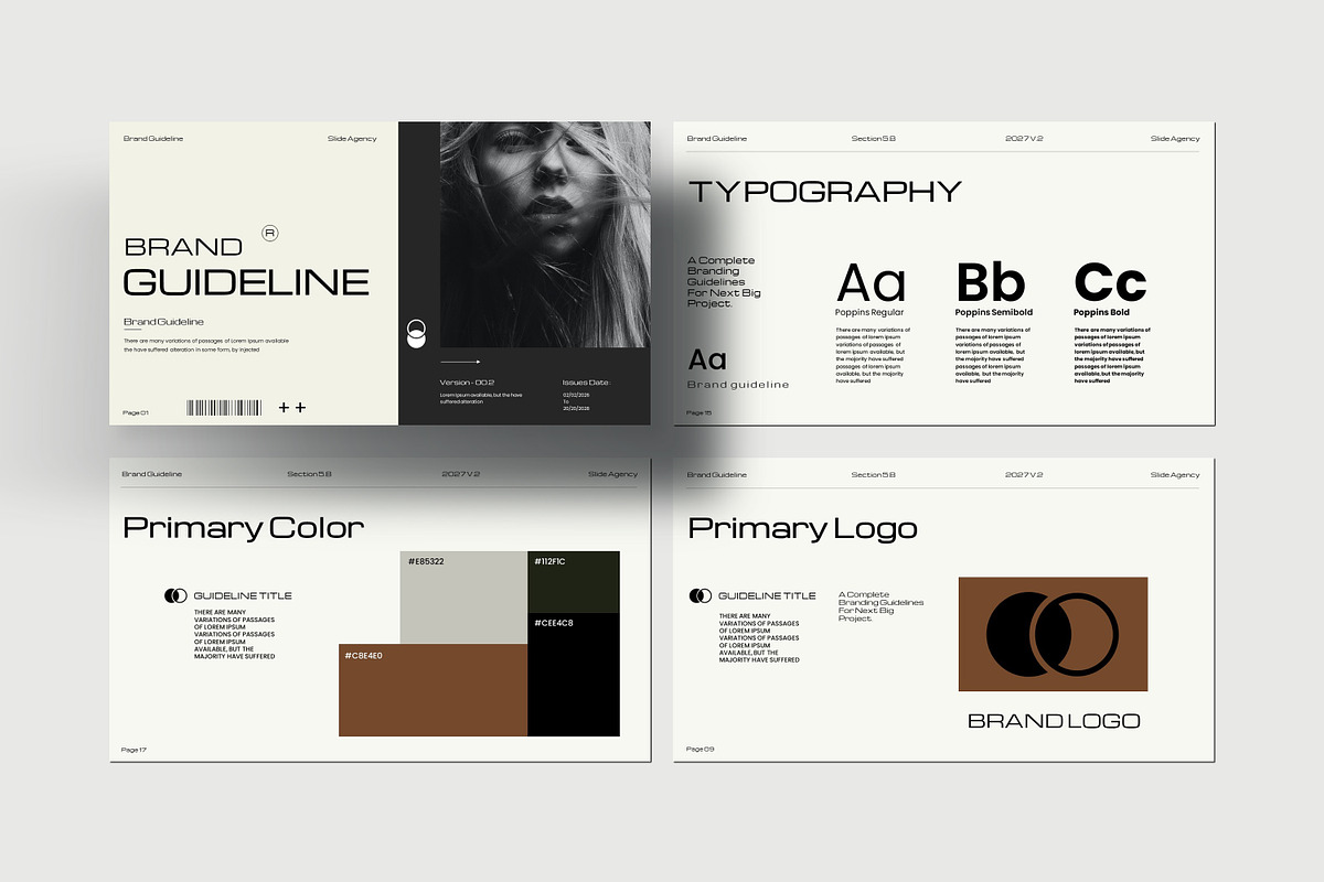 Brand Guidelines Presentation Templa, a Presentation Template by Slide-Agency (Photo 7 of 11)