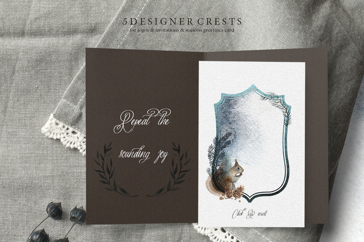 Wonderful Frost - forest collection, an Animal Illustration by DigitalDream (Photo 7 of 10)