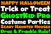 GhostKid AOE Pro, a Font by Astigmatic (Thumbnail 1 of 4)