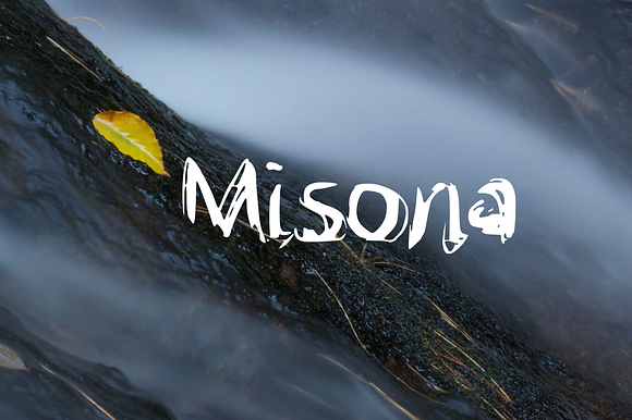 Misona Handwritten Font preview 4