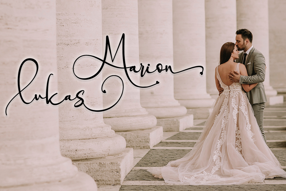 Love Miracle, a Script Font by Letterara (Photo 5 of 14)
