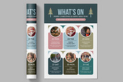 Christmas Whats on Gig List Flyer, a Flyer Template by ContestDesign (Thumbnail 2 of 2)