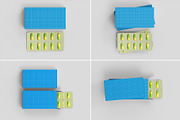 Medicine Pill Box Mockup - 8 views, a Packaging Mockup by Illusiongraphic (Thumbnail 24 of 25)