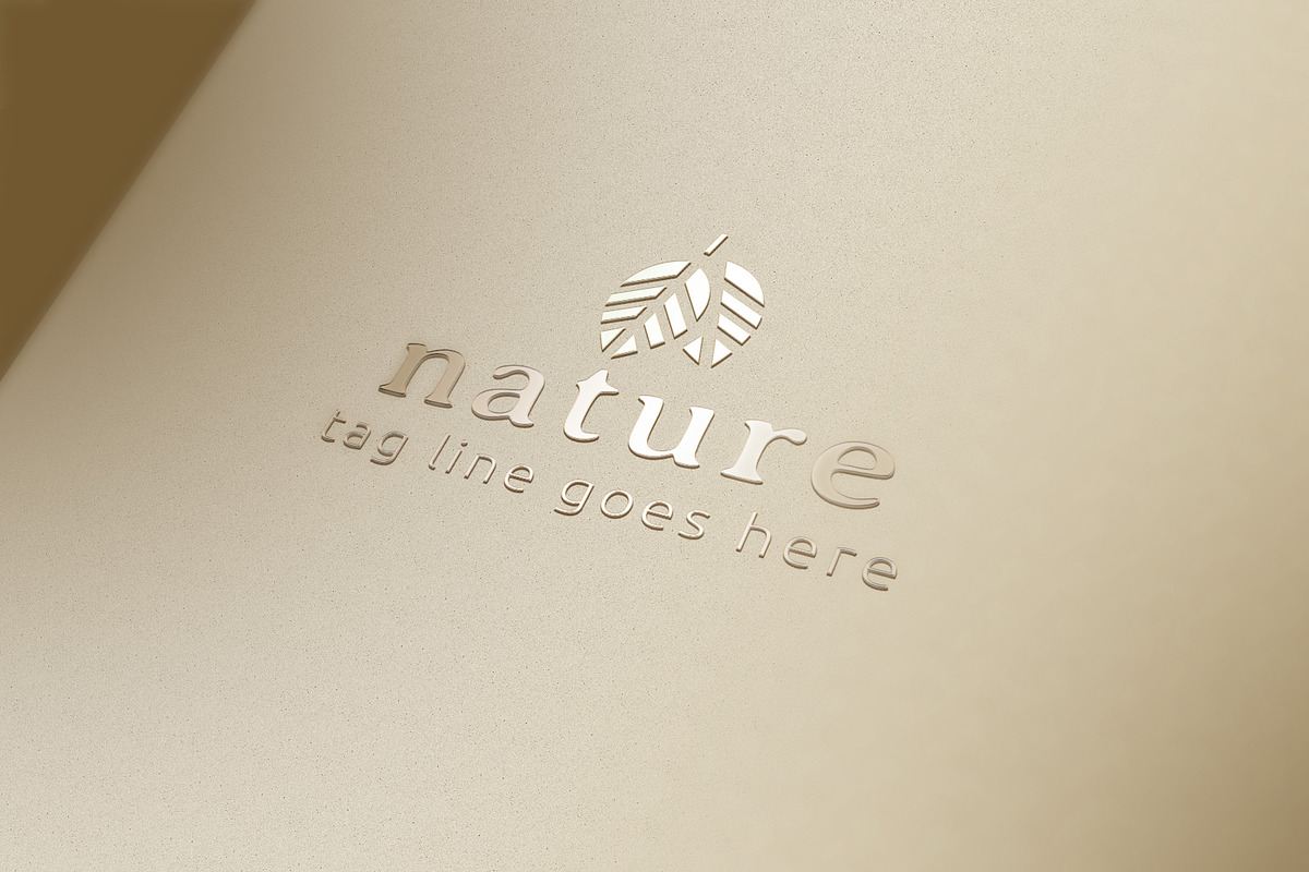Nature Leaf Vector Logo Template, a Branding & Logo Template by GladicMonster (Photo 7 of 26)