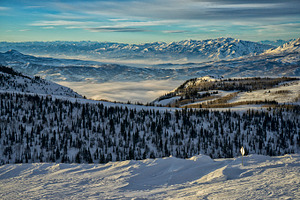 Snowy Mountain Tops