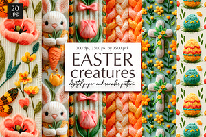 Easter Seamless Patern Pack