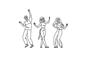 fun outdoor festival vector, a Person Illustration by pikepicture