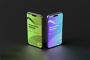iPhone 17 Pro Mockup, an iPhone Mockup by xavier_studio (Thumbnail 2 of 5)