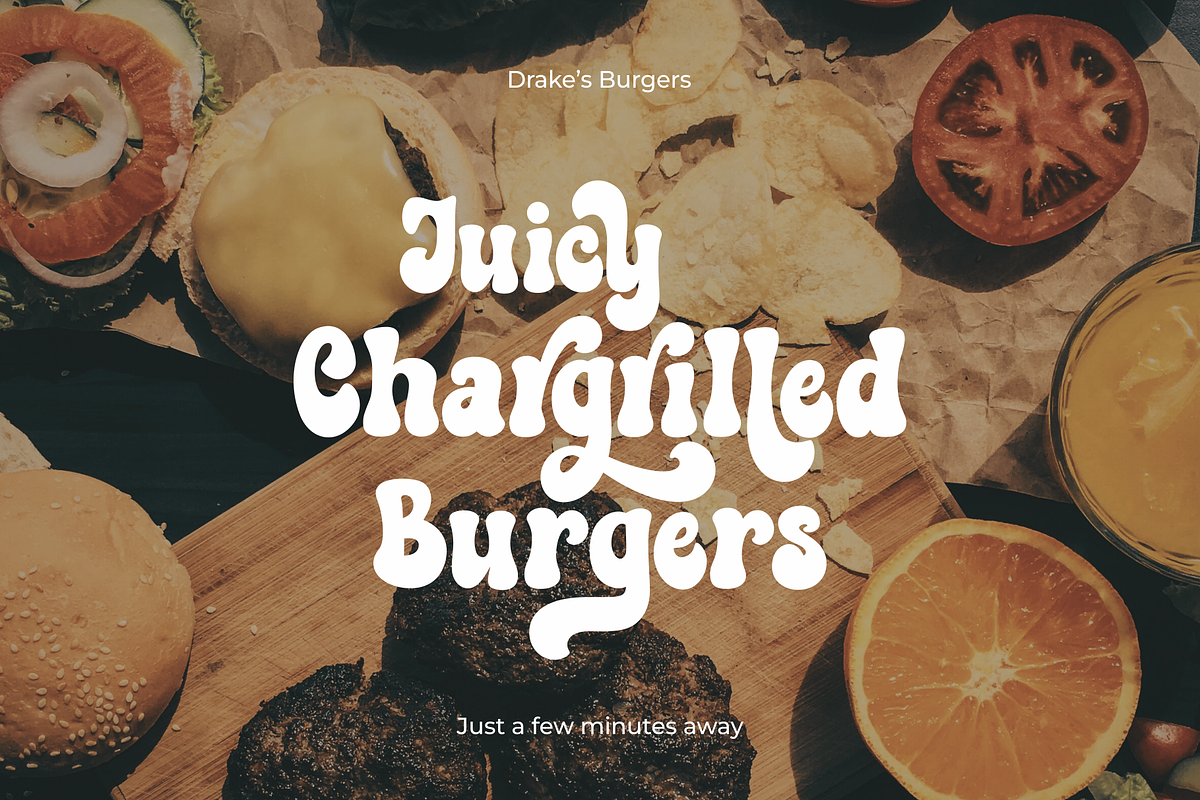 Retro and Chips - Retro Display Font, a Sans Serif Font by Ainun Jinan (Photo 3 of 11)