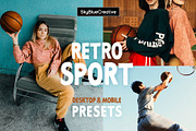 Retro Sport Lightroom Presets, a Preset Add-On by skybluecreative (Thumbnail 1 of 8)