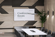 Conference Room Mockup, an Advertising Mockup by HanaSaka_Studio (Thumbnail 5 of 5)