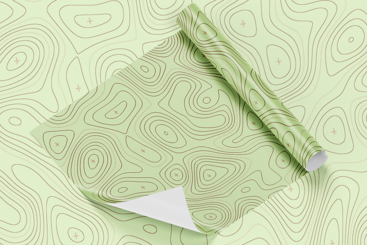 Topographic Contour Background, a Background Graphic by MSG Studio (Photo 6 of 9)
