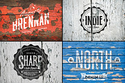 12 Vintage Logo Mockups, a Product Mockup by Graphicon (Thumbnail 4 of 5)