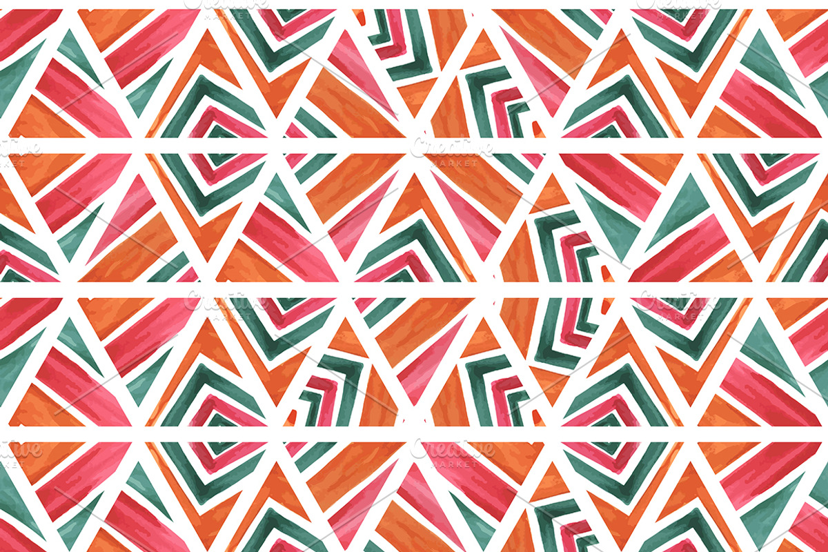 Watercolor Vector Set, a Pattern Graphic by alexmakarova (Photo 3 of 7)