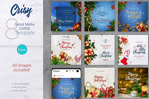 Canva Christmas Greetings Instagram