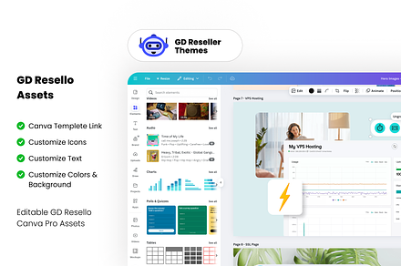 GD Resello Assets - Canva Template, a Marketing Template by Keystone Themes
