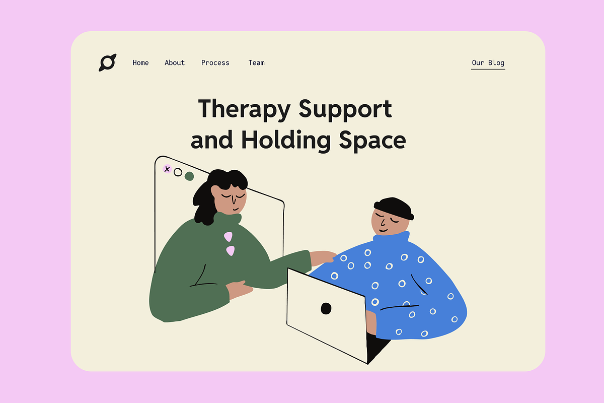 Therapy Website Illustrations, a Healthcare Illustration by Somewhat Brilliant (Photo 6 of 6)