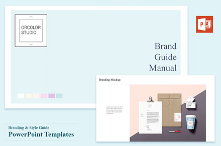 Branding & Style Guide Templates 