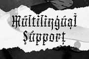 Glorious Victory - Blackletter, a Blackletter Font by Novitype (Thumbnail 7 of 7)