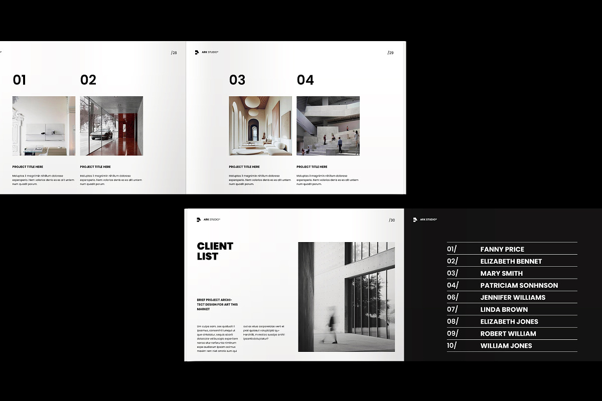 Architecture Portfolio Template, a Brochure Template by ArtisanaAura (Photo 13 of 16)