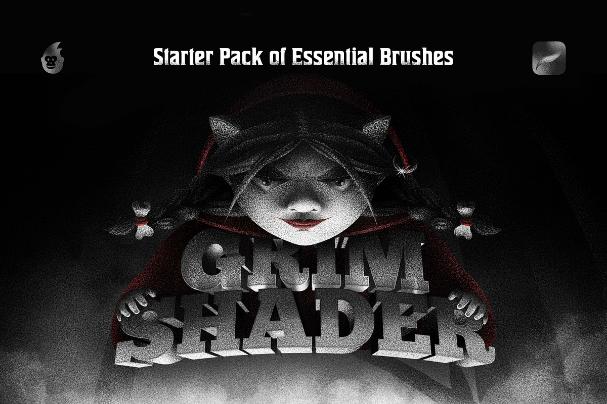 Procreate Shader Brushes Bundle, a Brush Add-On by brushapes.com (Photo 6 of 33)