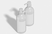 Pump Bottle Mockup, a Packaging Mockup by Unerispace (Thumbnail 3 of 5)