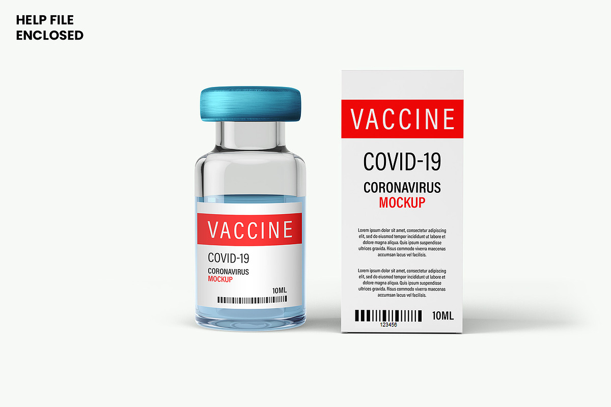 Vial Bottles Mock Up - 9 views, a Packaging Mockup by Illusiongraphic (Photo 3 of 19)