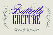 Butterfly Culture - Script & Serif, a Handwritten Font by The Branded Quotes (Thumbnail 1 of 8)