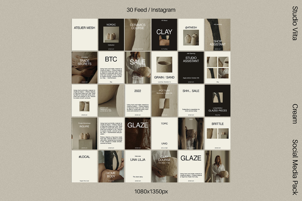 Social Media Pack | Mesh, a Social Media Template by Studio Viita (Photo 9 of 11)