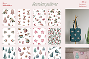 Cute watercolor Christmas collection, a Seasonal Illustration by Peviotadesign (Thumbnail 8 of 13)