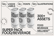 300+ Super Pack Brand Kit Vol 1-4, a Branding & Logo Template by @designartboard (Thumbnail 39 of 41)
