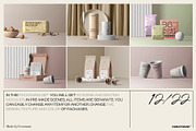 Mockup packaging set - part 1, a Cups & Container Mockup by Creatoom (Thumbnail 4 of 11)
