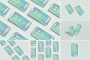 Phone 14 Pro Clay Mockup, a Print Template by AKMAL STUDIO (Thumbnail 1 of 8)
