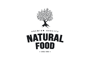 Organic natural food tree logo, a Food Illustration by provector (Thumbnail 1 of 3)