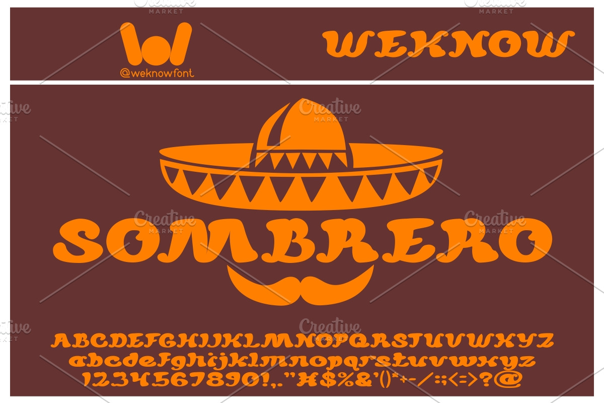 Mexicana chili sauce font, a Font by weknow (Photo 5 of 5)