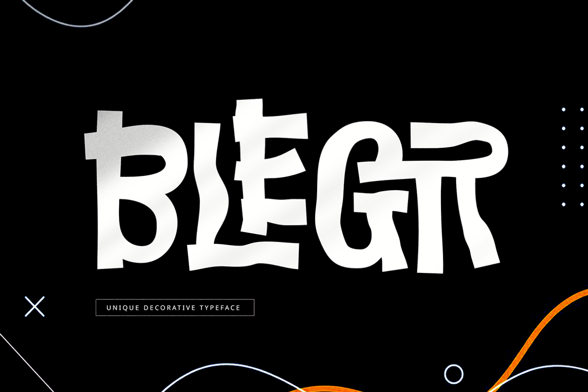 Blegr Typeface, a Sans Serif Font by Grontype (Photo 1 of 8)